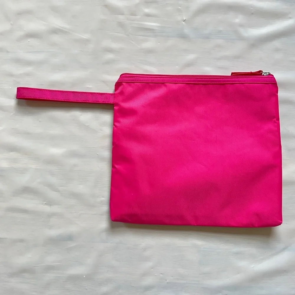 3C4G Stuff Bag swimsuit Pink Rainbow sunnies 2 in 1 Wet Dry rare color pattern